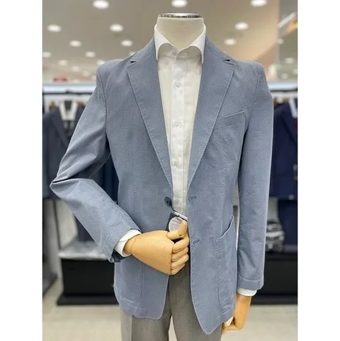 트루젠 여름 자켓특가  남자 쿨 아쿠아 코튼 여름 캐주얼 면 콤비 자켓 2컬러JK