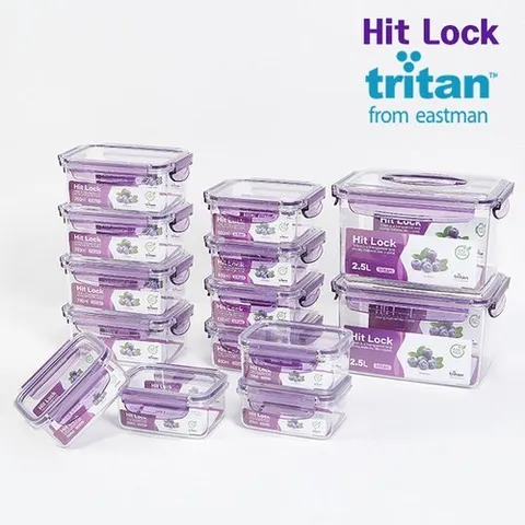 에코센스 히트락 (100만개 돌파 기념)(심야) 에코센스 히트락 올트라이탄 밀폐용기 14종