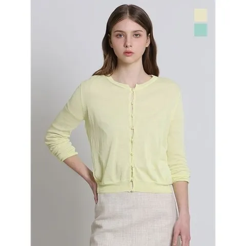 원더플레이스 시스루 가디건 택가격 39900원_P423218850