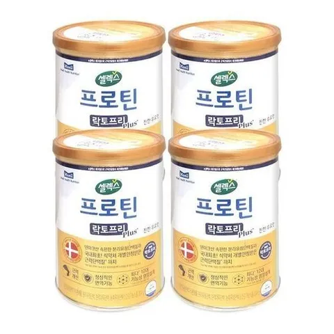 기타브랜드 매일유업 셀렉스 프로틴 락토프리 플러스 304g 코어프로틴 4통 Ss_P400629966