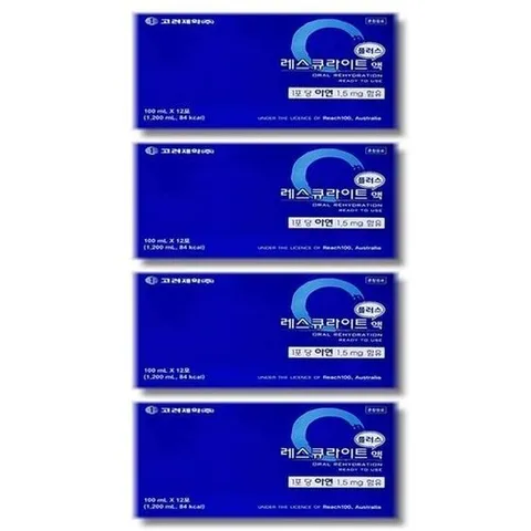 기타브랜드 휴온스엔 고려제약 레스큐라이트 플러스액 100ml 12포 4박스_P432053143