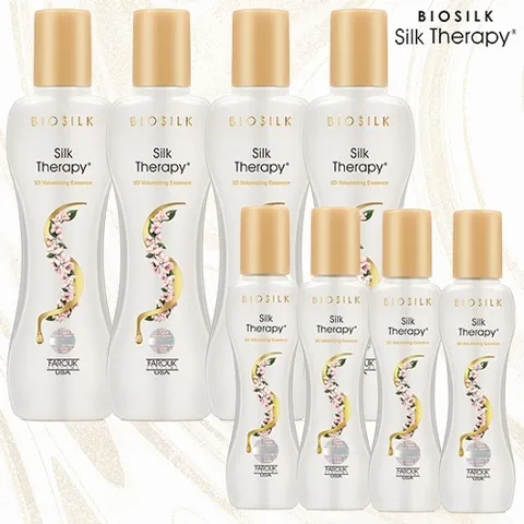 엘지생활건강 실크테라피 3D 볼류마이징 에센스 150ml 4개 60ml 4개 구성