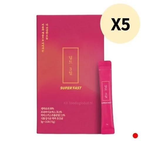 기타브랜드 딥트 3일 수퍼패스트 유산균 히비스커스 8포 X 5박스_P372053645