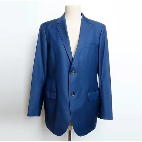 구찌 고이비토 중고명품 Gucci(구찌) 406135 네이비 컬러 울 혼방 2버튼 남성용 슈트 정장 - 52사이즈