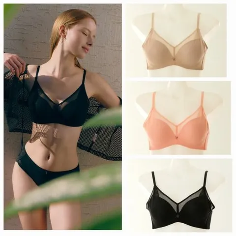 비너스 25SS봄서브광고)올라운더 커버핏 풀컵 브라(빅사이즈)VBR0996E,F컵DJ