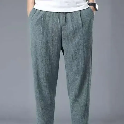 여름 남자 쿨바지 밴딩 9부 팬츠