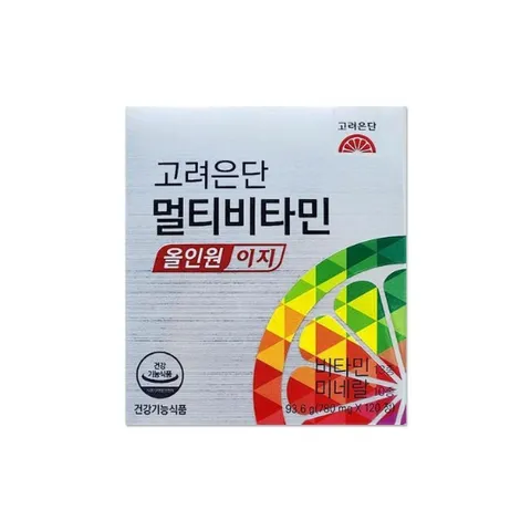 고려은단종합비타민올인원이지780mg120정/mjc