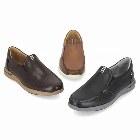 엘칸토 HC03 남성 캐주얼화 소가죽 경량 소프트 웨빙 포인트 캐주얼 로퍼 슬립온 (S34761173)