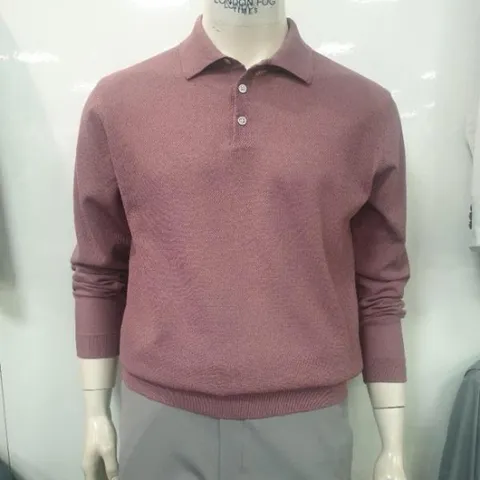 런던포그 HC12 플레인 긴팔티 에리니트 긴팔카라니트티셔츠 LORNA50Z (S10671033)