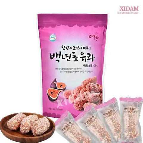 전통한과 백년초 유과 80g x 3봉