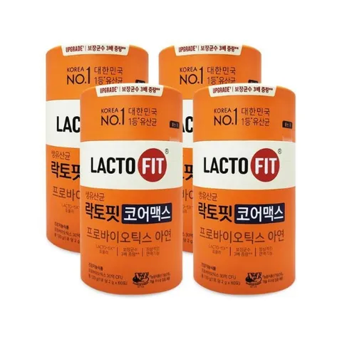 종근당건강생유산균락토핏코어맥스2gx60포4통Ss