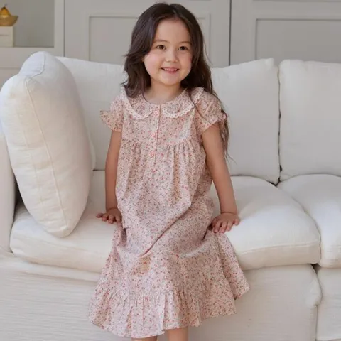 아트박스/알콩단잠 여아원피스 여름잠옷 아동 파자마 주니어 실내복