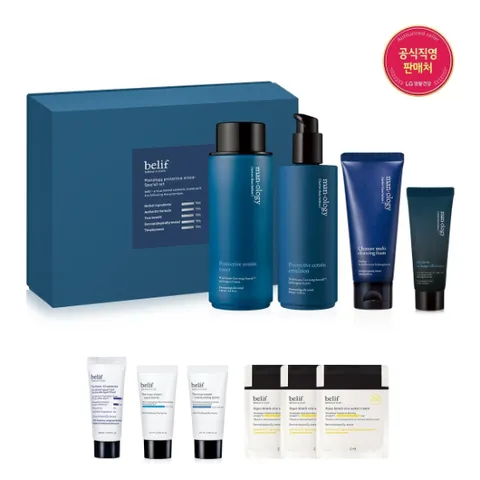 (신세계타임스퀘어점패션관)[25MS]맨올로지 프로텍티브 엑토인 기초 2종 세트