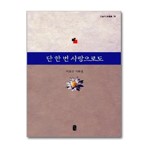 단 한번 사랑으로도 (오늘의 시선집 10)