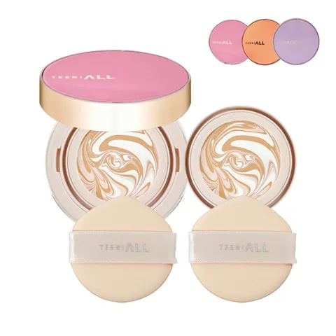 티니올 크리미 커버 팩트 견미리 오로라 본품 리필