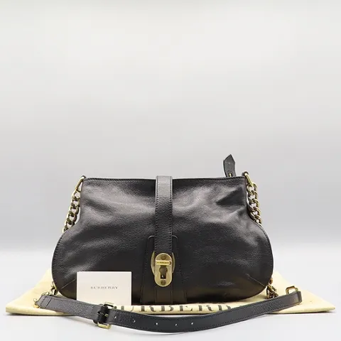 고이비토 중고명품 버버리 벨트 장식 호보 크로스백  K6998BUk