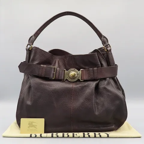 고이비토 중고명품 버버리 벨트 호보백  K7018BUk