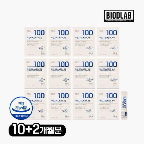 [100％콜라겐, 방송에서만 2개월분 더] 더 콜라겐 100 12개월분 (A)