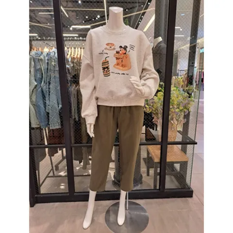 (신세계마산점)SJ3TS905 캐쥬얼 미키 맨투맨