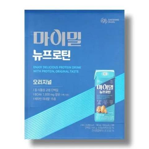 대상 마이밀 뉴프로틴 오리지널 190ml 16팩 1박스 /wb23486177673957