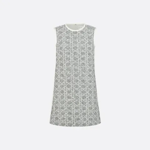 [해외배송] 25FW 크리스챤디올 미디 원피스 541D34A7757 8818 GREY