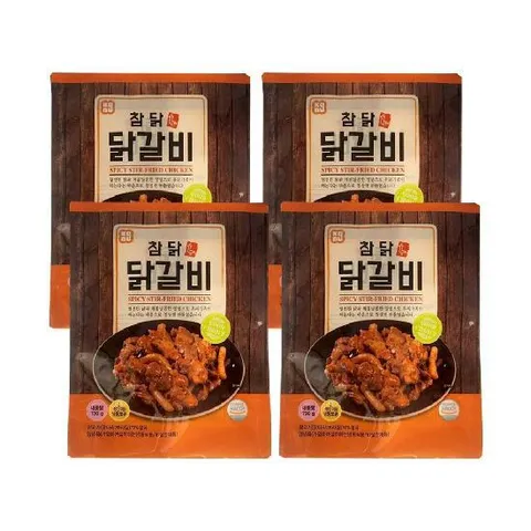 [공식판매처]참닭 춘천 닭갈비700g4팩