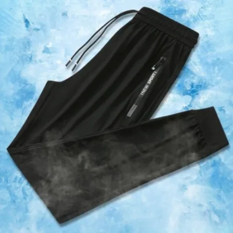 남자 여름 냉감 아이스 쿨 트레이닝 팬츠