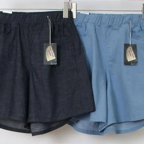 쿨 데님 의류 치마바지 5부 306P458S 빅사이즈