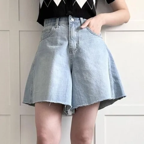 빅사이즈 의류 밴드 치마바지 데님 라인 306P457S