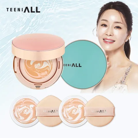 [마린에디션] 티니올 오리지널 크리미 팩트 본품 2개   리필 2개