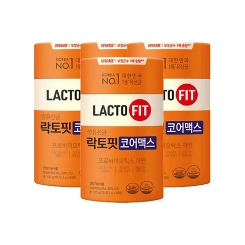 종근당건강락토핏생유산균코어맥스2g60포4개