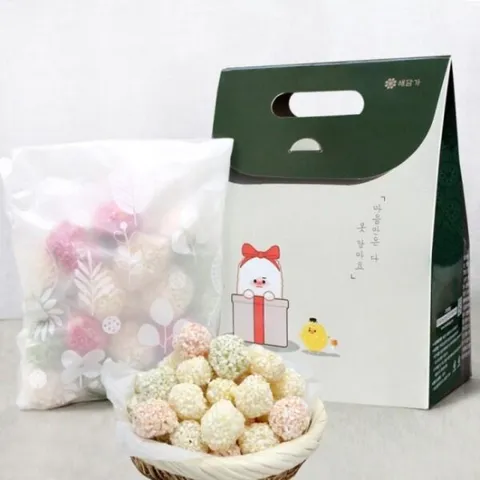 아트박스/이룸 궁중한과 B 유과 방울유과 선물세트