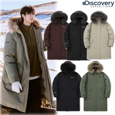 (신세계의정부점)[24F/W] 남녀 베르겐 고어 윈드스토퍼 구스다운 롱패딩 DMDJ7O046, DWDJ7P046