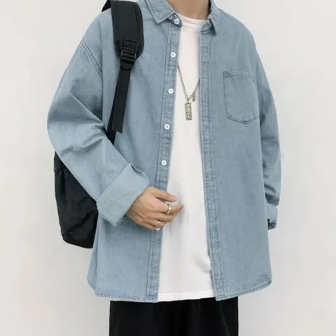 31576877-오버핏데님셔트렌디츠여름