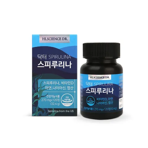 닥터 스피루리나 120정 x 1박스 (1개월분)