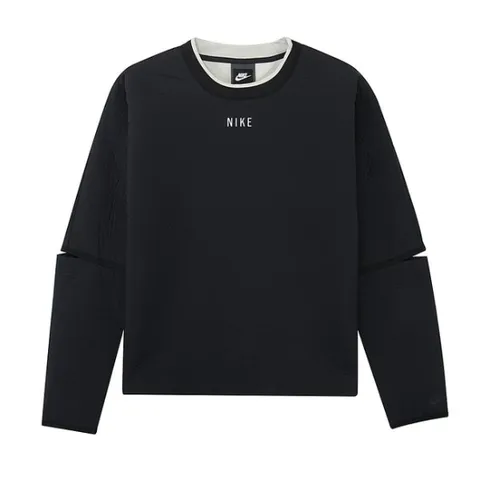 나이키 NSW 테크 팩 긴팔 티셔츠 블랙 930766-010