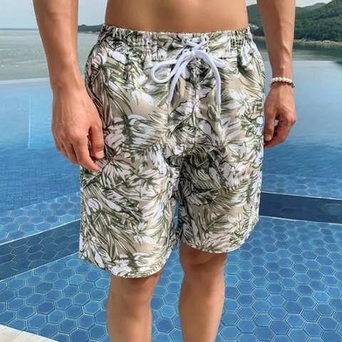 비바럽 / 플라워 스윔쇼츠 보드숏 비치웨어 반바지 SW18790M