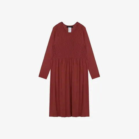 (신세계 사우스시티)주니어 기본스마킹 롱슬리브 롱드레스(10-11세) NBYFD5501