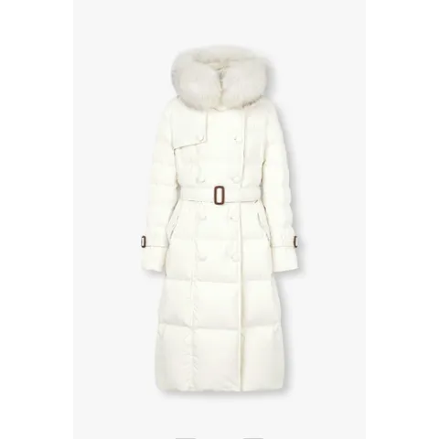 (신세계 사우스시티)폭스 퍼 트렌치 롱 다운 패딩 코트 7254417119