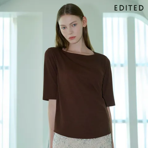 [런칭가69,000원→1만원 인하] 에디티드  보트넥 니팅  티셔츠 4종 