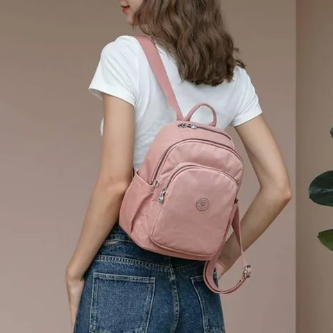 러블리 심플 여성 고밀도 방수 원단 보부상 백팩 성인백팩 미니백팩