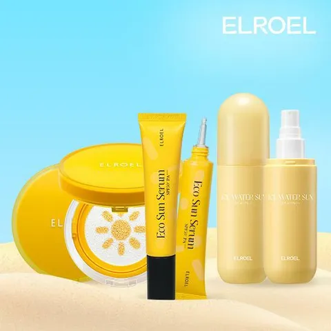 엘로엘 특별 바캉스 기획 SET (옐로우 선쿠션+선 미스트+선 세럼)