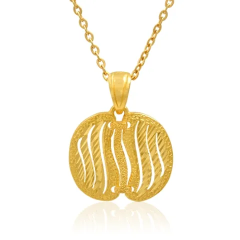 순금 목걸이 7.5g 24K [호랑이 코인] .