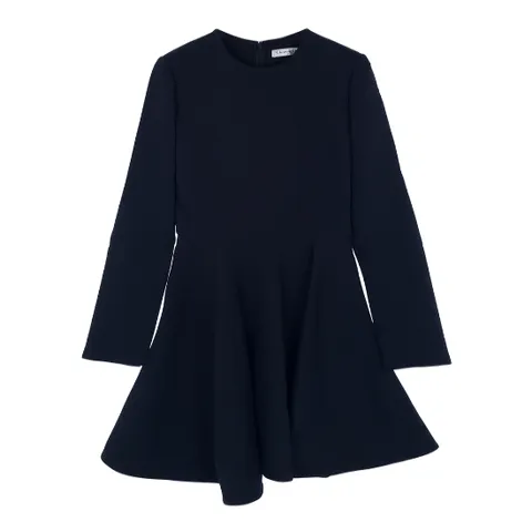 [엘러브] 디올 울 실크 원피스 38 블랙 3ET2578