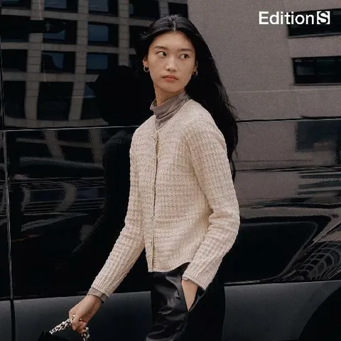 [파격 초특가]에디션S 트위드 니트*