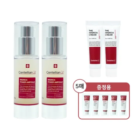 센텔리안24 마데카 파워 앰플 30ml 2개   더 마데카 크림 15ml 2개   시즌5 크림 1ml 5매