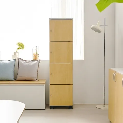 [히트가구] H61250 4단 4칸 개인 사물함 400x1540 1color (착불)