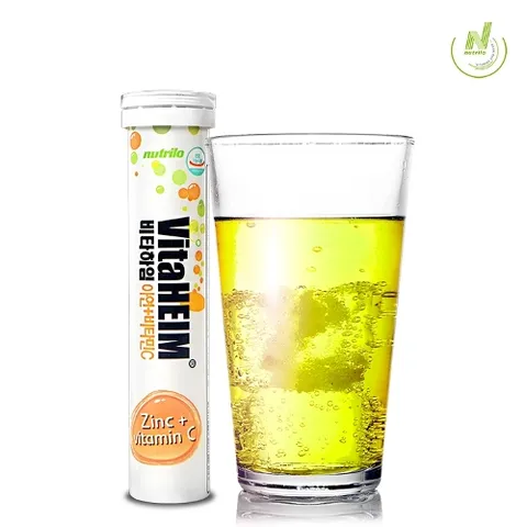 [비타하임] 독일발포 비타민 아연비타민(4,300mgX20정) 1통