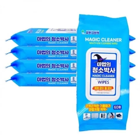 크리너 세정 티슈 청소 스프레이얼룩제거