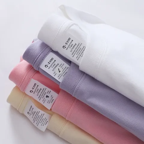 프리미엄 기본 면 티 반팔 무지 티셔츠 5색 남녀공용